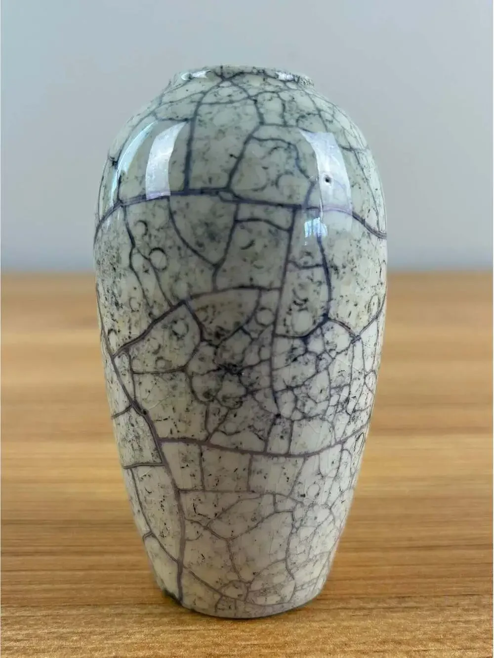 Weller Cloudburst Lustre Vintage Art Deco Pottery Mottled Green White Vase